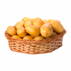 Russet Idaho Potatoes Fresh Premium Fruit and Produce Vegetables, 4 pound case